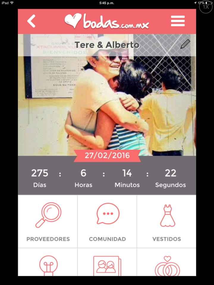 ¿cuánto falta para vuestra boda? ¡a presumir contadores! - 1