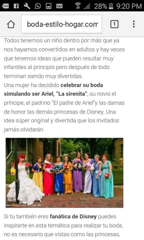 Boda temática princesas - 4