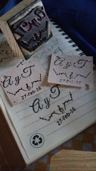 Sello para etiquetas de recuerdos - 2