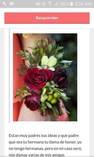 Ramos o pulseras para las damas de honor - 1