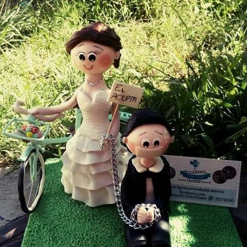 Novios para pastel o decoración - 2