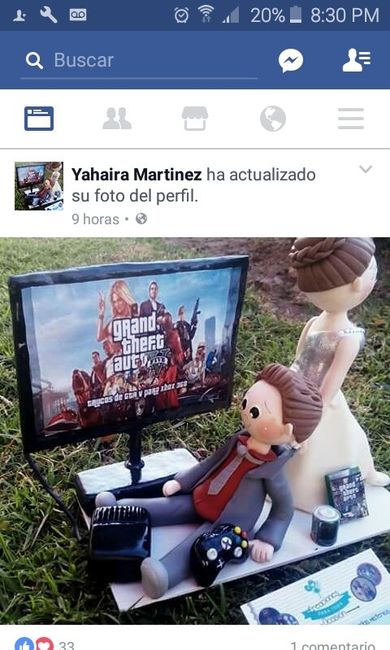 Novios para pastel o decoración - 3