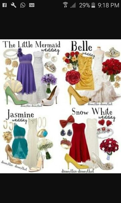 Boda temática princesas - 1