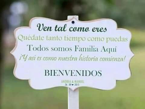 Letreros para la bienvenida! - 3