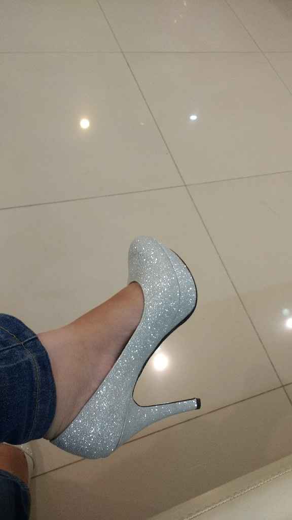 Número de tacón de zapatillas - 1