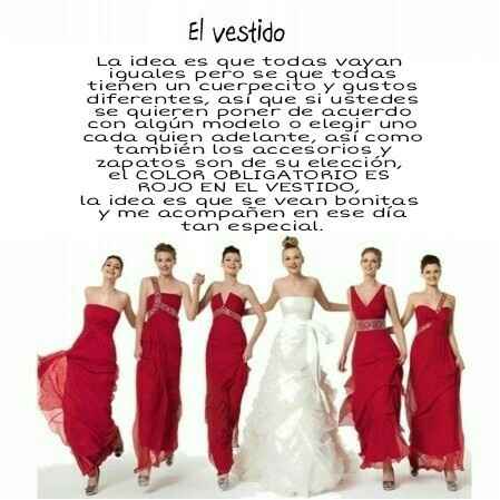 Tener o no tener damas de honor. - 4