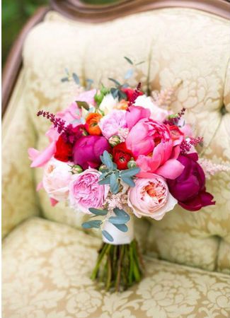  Ramo de novia color  rosa - 3