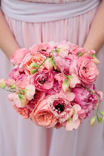  Ramo de novia color  rosa - 4