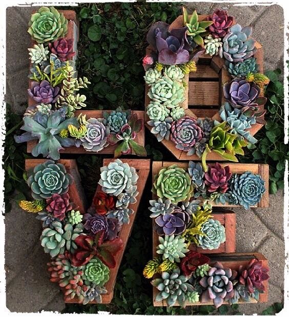 Letras con flores - 2