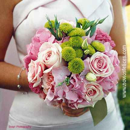  Ramo de novia color  rosa - 2