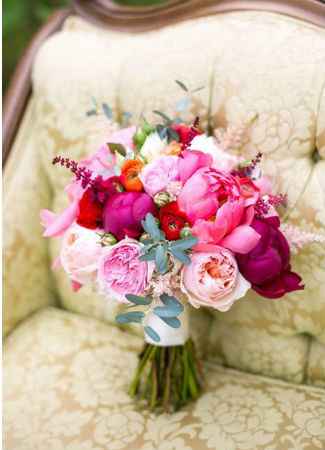  Ramo de novia color  rosa - 3