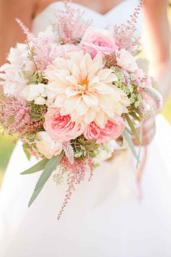  Ramo de novia color  rosa - 5
