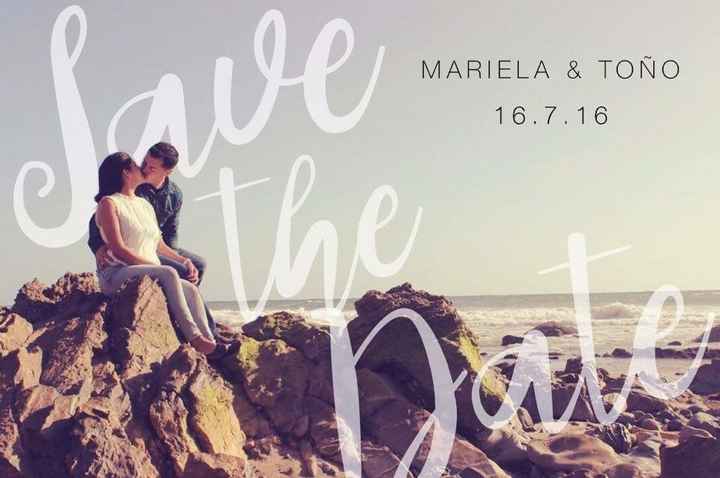 LA foto de nuestro Save the Date