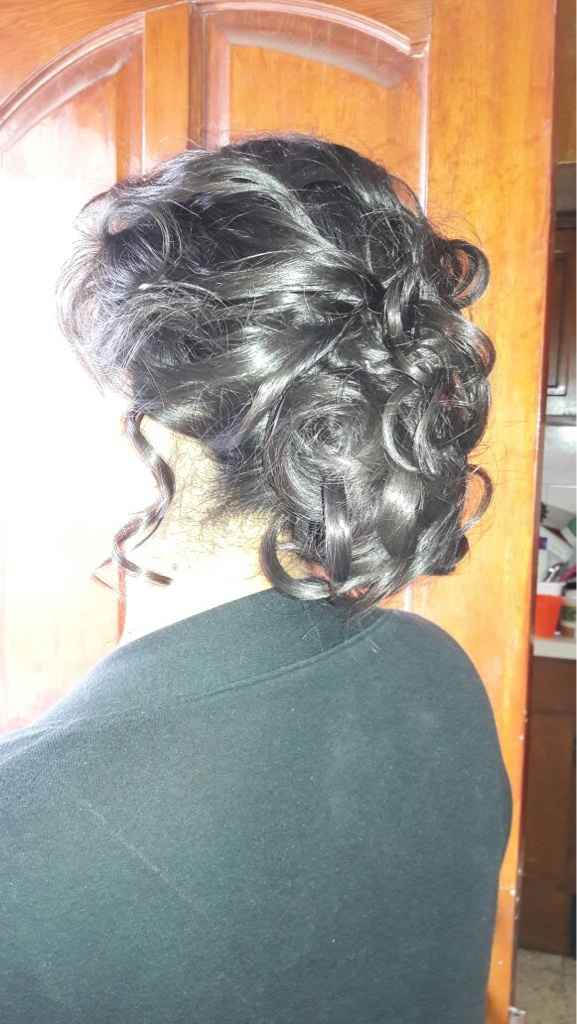 Mi prueba de peinado pt.1 - 2