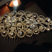 Mi tocado con pedreria