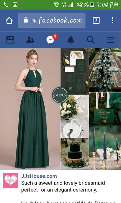 Vestidos para Damas de Honor - 1