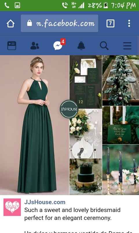 Vestidos para Damas de Honor - 1