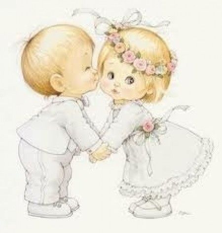 novio besando a novia