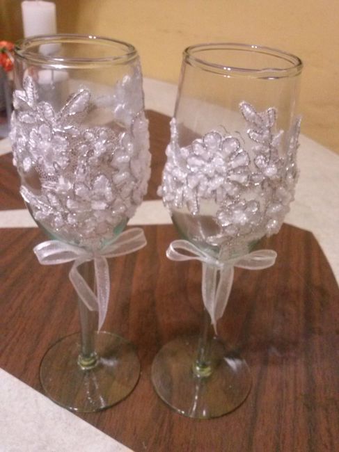 copas con encaje