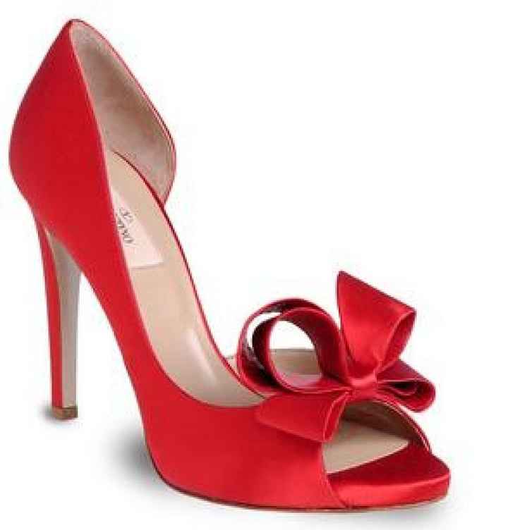 zapato rojo