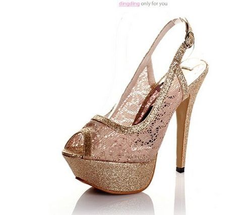 zapatillas con encaje