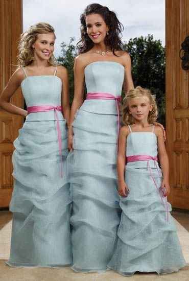 vestido de damas de honor