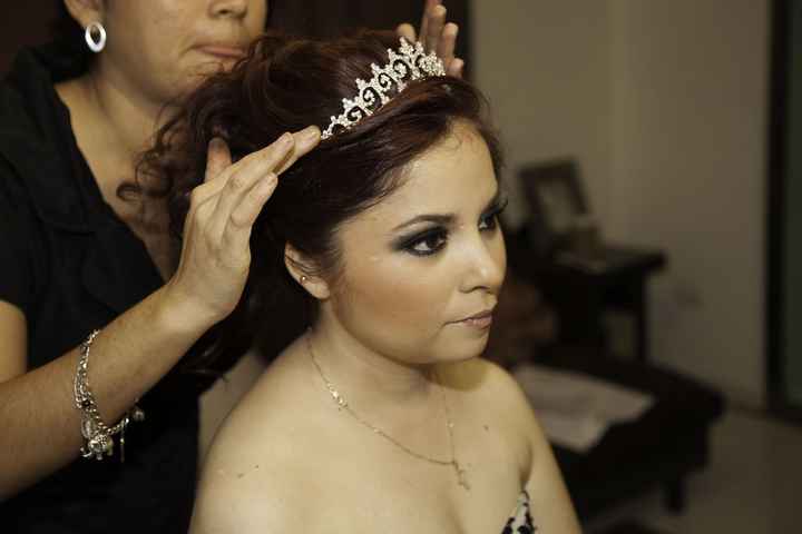 mi maquillaje y peinado