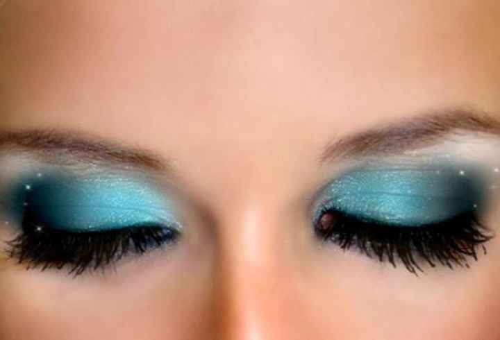 ojos azules hermosos