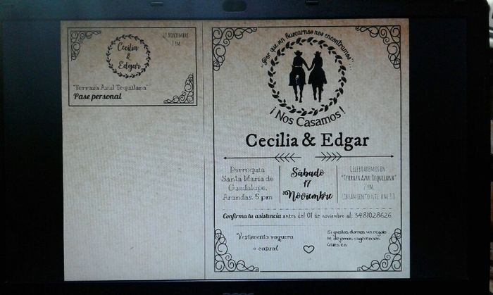 diy invitaciones ❤ - 1