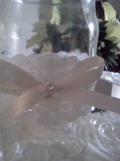 Mis centros de mesa con frascos! - 2