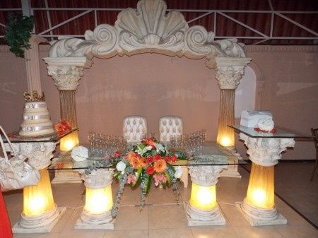 Susana y Arian  mesa principal