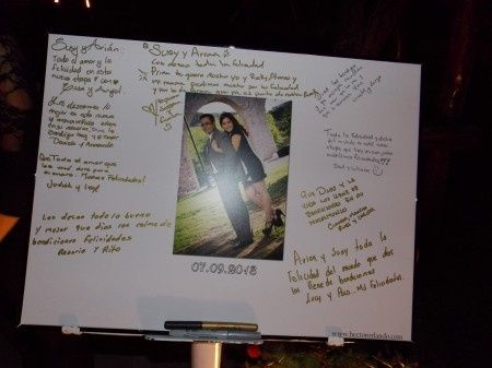 Susana y Arian  firmas