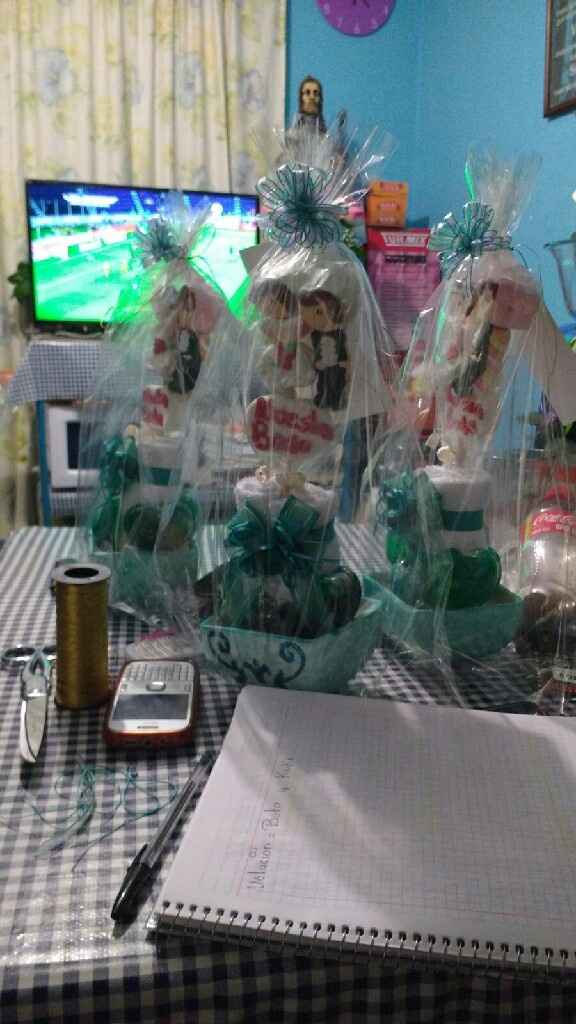 Así quedaron mis regalos para padrinos !!!! - 5