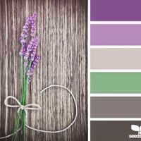 Gama  para combinar el morado y lila