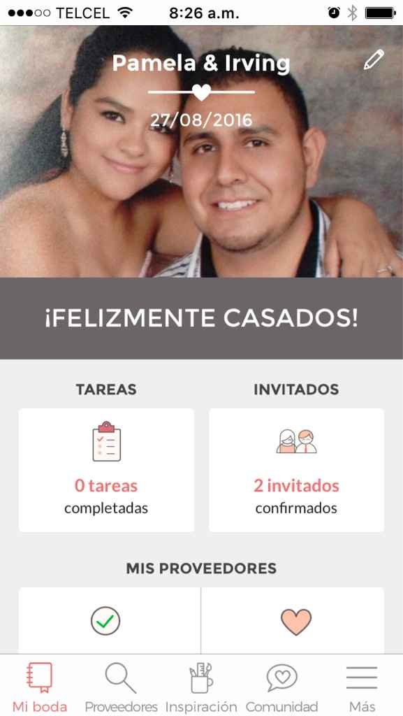 Y que se llegó el día - 1