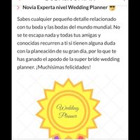 Mi nivel de bodas es wedding planner - 1