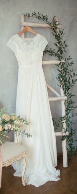 Vestido para el civil, color ¿blanco, celeste, otro color? - 3