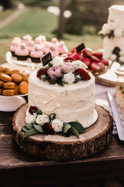 Pasteles decorados con flores 22