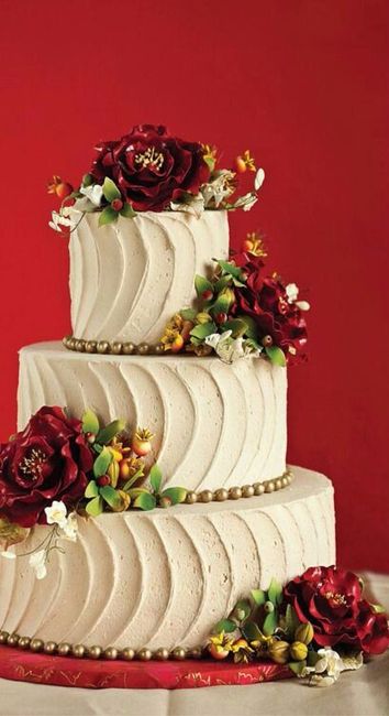 Pasteles decorados con flores 32