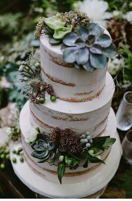 Pasteles decorados con flores 60