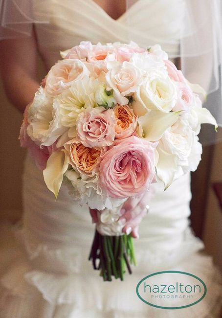 💐 ideas para mi ramo color rosa palo 😍❤️👌 31