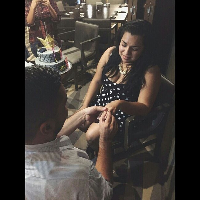 ¿se tomaron una foto cuando les dieron el anillo? - 1