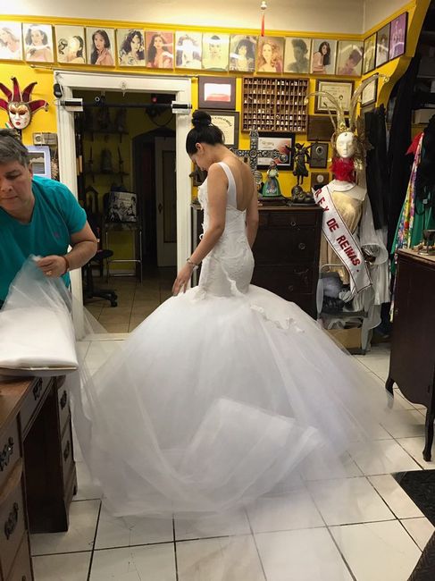 Mi vestido casi listo! - 3