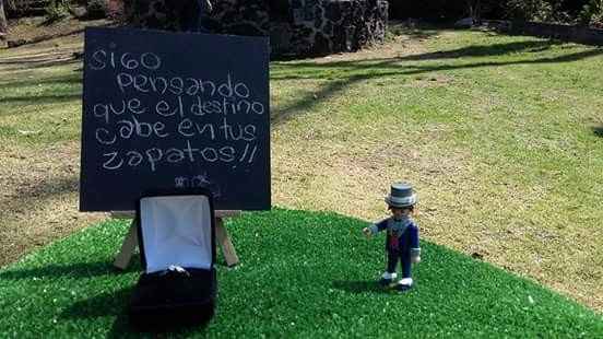y así me dieron el anillo... 