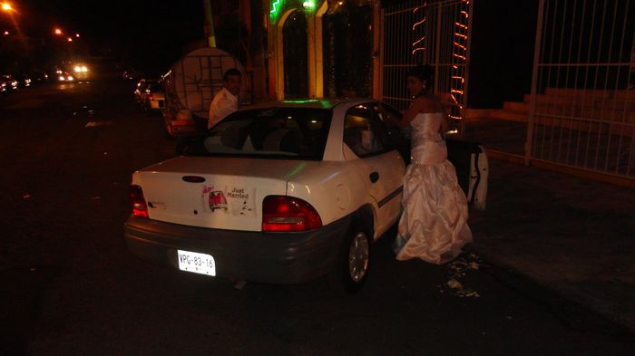 Rumbo a la noche de bodas