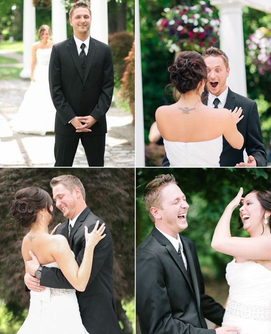 Yo soy fan ... cuando el novio ve a la novia - 8