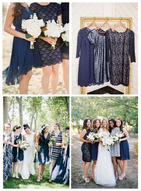Damas de honor. ¿vestidos iguales o diferentes? - 5