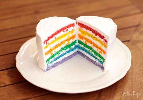 Pastel arcoiris
