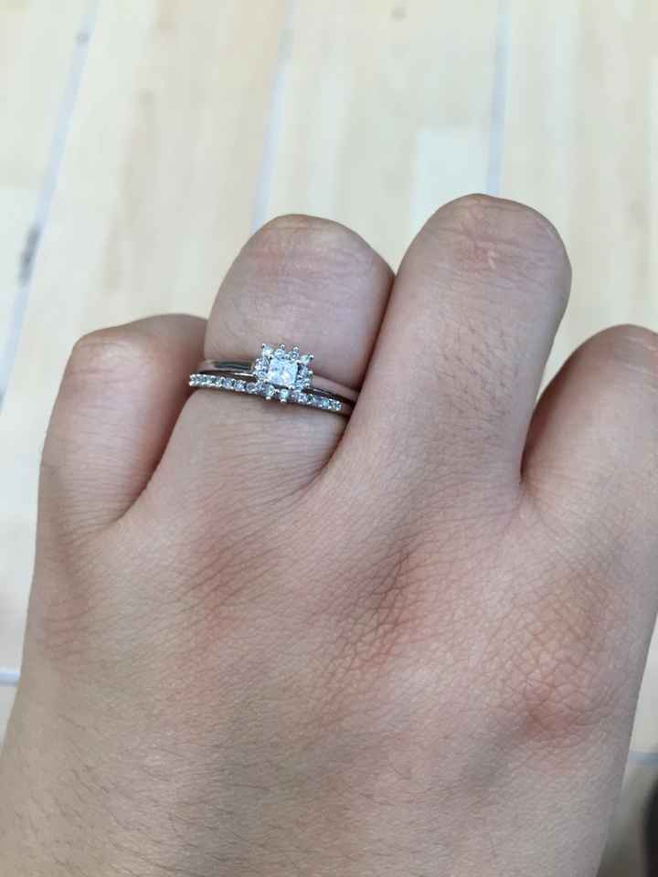 Anillos de compromiso y de boda  - 1