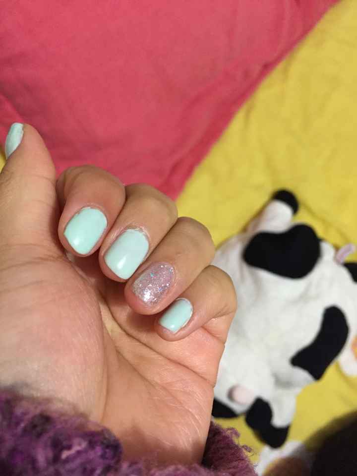 Estilos de uñas para las novias - 1